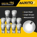 Auxito 194 Led 168 T10 5500K Wedge Interior Dome Trunk Lincense Light Bulbs 10X. Fixed Price $24.69.