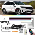 10 Led Rgb Neon Interior Strip Ambient Lights Kits For Kia Sorento. Fixed Price $73.24.