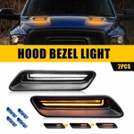 For 2010-2022 Ram 1500 Sport Sequential Led Hood Bezel Trim Driving Signal Light. Fixed Price $54.14.