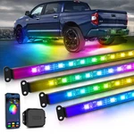 Led Strip Car Truck Underglow Body Neon Accent Lights Kit 4 Pcs. Fixed Price $57.99.