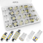 Zakolak 42 Pieces Interior Car Lights, Super Bright White Dome Map Tail Cab.... Fixed Price $19.02.