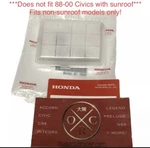 Genuine Oem Eg Ek Honda Civic Coupe Hatch Interior Dome Light Lens 92-95 96-00. Fixed Price $16.77.