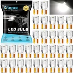 30-PACK Mini 194 Led Light Bulb White Acrylic T10 Wedge Dc 12V For 1.... Fixed Price $18.57.