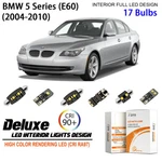 Led Interior Light Kit For Bmw E60 5 Series 2003-2010 Dome Bulbs Upgrade. Fixed Price $31.20.