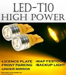 2 Pairs T10 Led High Power Yellow Replacements Check Engine Indicator Lamps P545. Fixed Price $8.99.