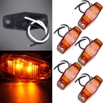 (5) Amber 2 Diodes Surface Mount Clearance Side Marker Trailer Truck Light. Fixed Price $11.99.