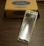 Nos Oem Ford 1983 Thunderbird + Mercury Cougar Park Light Lens Bumper Lamp XR7. Fixed Price $59.00.