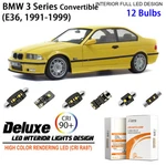 12 Led Light Bulbs White Interior Kit For Bmw Series Convertible E36. Fixed Price $26.52.