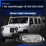 Rear Dome Light Assembly For Jeep Wrangler Jku 2011-2018 Interior Roof Lamp. Fixed Price $28.79.