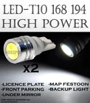 Pcs T10 168 194 Led High Power White Directional Signal Indicator Lights Z555. Fixed Price $9.99.