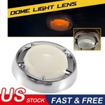Interior Dome Light Bezel Lens Lamp Cover Single Ford Mustang 1967-1970. Fixed Price $17.99.