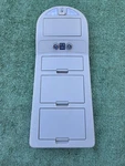 2008-15 Nissan Armada Infiniti QX56 Overhead Map Light Dome Storage Console Gray. Fixed Price $175.00.