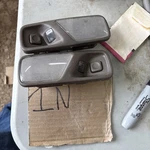 1990 -94 Lexus Ls 400 Roof Rear Left & Right Dome Light Reading Lamp Oem Set. Fixed Price $25.47.