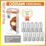 Osram Bulb Car Lamps W5W 12V Bright Light Auto W2,1X9,5D 2825 10PCS. Fixed Price $9.22.
