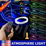 Led El Wire Decor Car Dash Usb Neon Glow String Light Strip Rope Remote Control. Fixed Price $17.09.