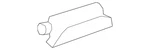 Genuine Mercedes-benz Interior Lamp 000-906-13-35-9051. Fixed Price $15.84.