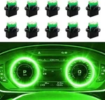 10PCS T10 194 168 Led Dash Instrument Light Bulbs With Twist Lock Color: Green. Fixed Price $12.99.