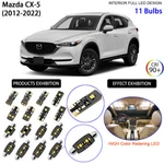 11 Bulbs Led Interior Light Kit For Mazda CX5 CX-5 2012-2022 White. Fixed Price $25.48.