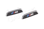 2PCS Genuine Bmw F97 F98 G22 Front Seat Backrest Illuminated Badge 52108745038. Fixed Price $235.05.