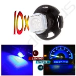 10X Super Blue 5050 Smd Led T5/T4.7 Neo Wedge Instrument Panel Dash Lights 12MM. Fixed Price $8.29.