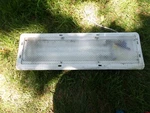 Grote 61511 White 18" Dome Light 12 Volt Recessed Mount Fluorescent Truck Rv. Fixed Price $30.00.