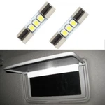 2X White Led TS-14V1CP Visor Vanity Mirror Light Bulb For 2004-2015 Titan Armada. Fixed Price $11.98.