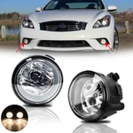 Pair Fog Light Lamp Fit Infiniti FX35 FX37 FX45 FX50 G25 M35H QX70 QX80 QX56 M56. Fixed Price $19.06.