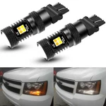 2X3157 Switchback Led Turn Signal Light Bulbs For Chevrolet Silverado 1500 2500. Fixed Price $20.98.