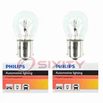 2 Pc Philips Back Light Bulbs For Gmc C1500 Pickup Mo. Fixed Price $10.35.