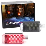 (2) Red Full Led Footwell, Side/under Door/dash, Trunk Cargo Lights For Audi Vw. Fixed Price $18.99.