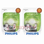 2 Pc Philips Turn Signal Indicator Light Bulbs For Chevrolet Bel Air Rm. Fixed Price $12.68.