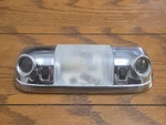 1980-1996 Ford F-150 F-250 F-350 Bronco & More Overhead Chrome Dome Light Oem. Fixed Price $42.99.