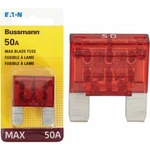 (5)- Bussmann 50-AMP 32-VOLT Blade Maxi Automotive Fuse. BP/MAX-50-RP. Fixed Price $22.99.