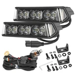 2X 7INCH Cree Led Work Light Bar Flood Spot Combo Offroad Driving Utv Wiring Kit. Fixed Price $54.95.