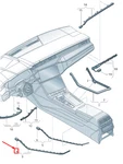 New Audi Q7 Left Centre Console Led Module 4M8947355N 4M8-947-355-N. Fixed Price $34.00.