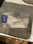 124 820 04 01 Genuine Mercedes-benz Lamp. Fixed Price $35.00.