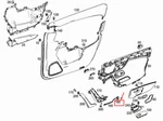 Mercedes-benz W177 Front Door Interior Light A0009065406. Fixed Price $40.32.