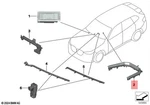 Genuine Bmw X3 G45 G48 20 Ambient Accent Light Centre Console 63315A3B6C9. Fixed Price $252.88.