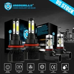 Ford F250 F350 Super Duty 2001-2004 4-SIDES Led Headlights High Low Fog Bulb. Fixed Price $24.99.