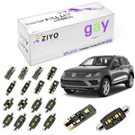 19 Bulbs Deluxe White Led Interior Light Kit For Vw Touareg 2011-2017 Error Free. Fixed Price $30.50.