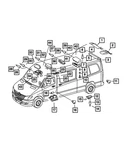 Genuine Mopar Courtesy Lamp 68017598AA. Fixed Price $46.47.