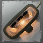 2000-2007 Ford Focus Front Dome Map Reading Light Gray 01 02 03 04 05 06 K36. Fixed Price $49.99.