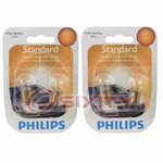 2 Pc Philips Turn Signal Indicator Light Bulbs For Cadillac Calais Deville Fz. Fixed Price $10.89.