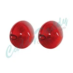 1957 Cadillac (except 2-DOOR Eldorado) Tail Light Lenses Pair Reproduction. Fixed Price $75.00.