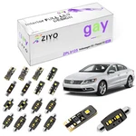 15PCS Deluxe White Led Interior Light Kit For Volkswagen Cc/passat 2008-2017. Fixed Price $29.50.