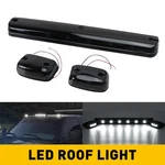 3PCS White Full Roof Led Cab Light Marker Smoke Fits Silverado Chevy Sierra Gmc. Fixed Price $67.16.