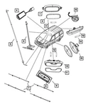 Genuine Mopar Flashlight Lamp 1GA32XT1AA. Fixed Price $128.00.