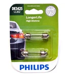 Philips Longerlife DE3425 10W Two Bulbs License Plate Tag Light Lamp. Fixed Price $12.82.