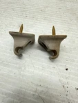 87-05 Ford Mustang Ranger Bronco F150 F250 F350 Sun Visor Hook Clip Brown TANB30. Fixed Price $11.16.