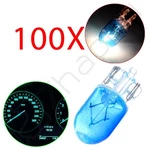 100X W5W T10 PC194 168 Wedge Instrument Light Blue Glass Halogen Bulbs. Fixed Price $40.09.